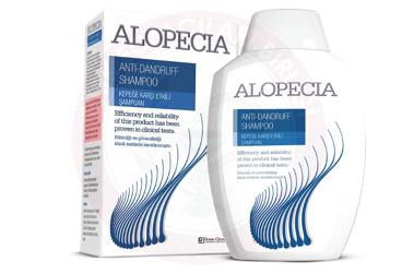 ALOPECIA ANTI DANDRUFF SAMPUAN  300 ml şişe