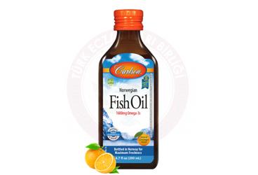 CARLSON FISH OIL - PORTAKAL AROMALI  200 ml şişe