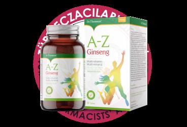 DR THOMSON A-Z GINSENG MULTI-VITAMIN MULTI-MINERAL TAKVIYE EDICI GIDA  30 tablet