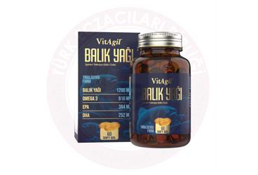 VITAGIL BALIK YAGI TAKVIYE EDICI GIDA  60 kapsül