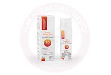 DERMOSKIN FACE PROTECTION CREAM SPF+50  50 ml şişe