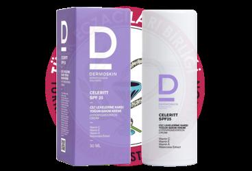 DERMOSKIN CELERITT SPF 25 LEKE KARSITI BAKIM KREMI  30 ml şişe