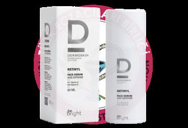 DERMOSKIN BE BRIGHT RETINIL YUZ SERUMU  33 ml şişe
