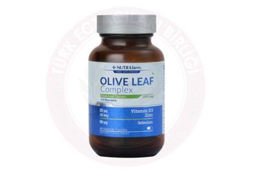 NUTRAFARM OLIVE LEAF COMPLEX TAKVIYE EDICI GIDA KAPSUL  60 kapsül