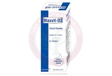 MAXVIT-D3 ORAL DAMLA  20 ml şişe