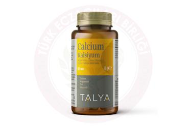 TALYA KALSIYUM, MAGNEZYUM, CINKO, VITAMIN D ICEREN TAKVIYE EDICI GIDA  60 tablet