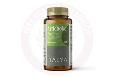 TALYA ARTICHOKE ENGINAR YAPRAK VE EKTRESI ICEREN TAKVIYE EDICI GIDA  60 kapsül