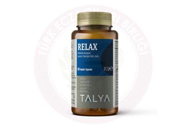 TALYA RELAX BITKISEL KARISIM ICEREN TAKVIYE EDICI GIDA  60 kapsül