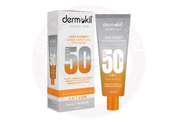 DERMOKIL LEKE KARSITI SPF50+ GUNES KORUYUCU YUZ KREMI  50 ml tüp