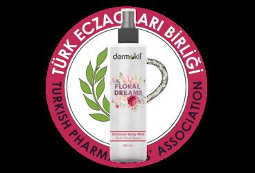 DERMOKIL FLORAL DREAMS SIMLI VUCUT SPREYI  200 ml şişe