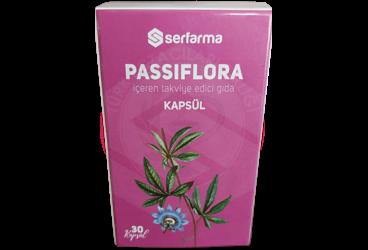 SERFARMA PASSIFLORA ICEREN TAKVIYE EDICI GIDA KAPSUL  30 kapsül