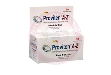 PROVITEN A-Z MULTIVITAMIN MULTIMINERAL KOMBINASYONU ICEREN FILM TABLET  30 tablet