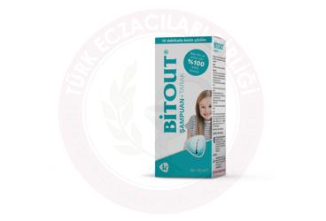 BITOUT BAS BITI VE SIRKELERI ICIN ETKILI SAMPUAN  100 ml şişe