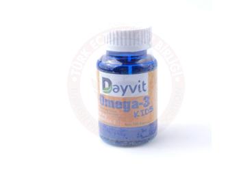 DAYVIT OMEGA 3 KIDS BALIK YAGI ICEREN TAKVIYE EDICI GIDA  100 kapsül