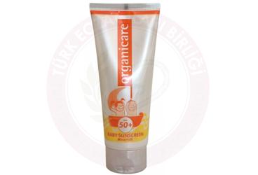 ORGANICARE BABY SPF50+ GUNES LOSYONU  100 ml tüp