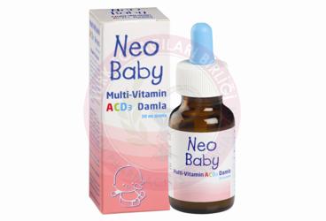 NEO BABY MULTIVITAMIN ACD3 DAMLA  30 ml şişe