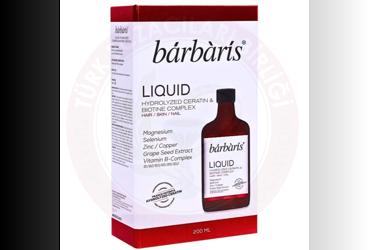 BARBARIS LIQUID HYDROLYZED CERATIN & BIOTINE COMPLEX  200 ml şişe