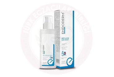 ENDODERM ANTI-ACNE SUN SPF50 AKNE KARSITI GUNES KREMI  75 ml şişe