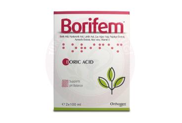 BORIFEM VAJINAL DUS  2x100 ml şişe