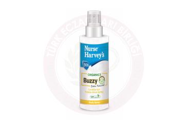 NURSE HARVEYS ORGANICS BUZZY BODY SPRAY  175 ml şişe