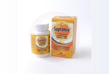 SUPRAMIX MULTIVITAMIN MULTIMINERAL KOENZIM Q10 VE PANAX GINSENG ICEREN FILM TABLET  30 tablet