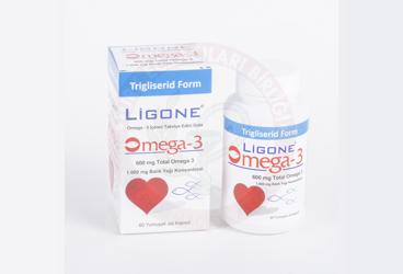 LIGONE OMEGA-3 KAPSUL  60 kapsül