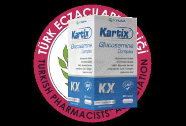KARTIX GLUCOSAMINE COMPLEX TAKVIYE EDICI GIDA  90 kapsül
