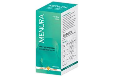 MENURA KEKIK VE CUHA CICEGI EKSTRAKTI ICEREN SURUP  120 ml şişe