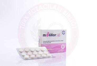 MOTIFLOR AS PROBIYOTIK MIKROORGANIZMA ICEREN EMME TABLET  15 tablet