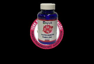 DAYVIT KALSIYUM+MAGNEZIUM+CINKO+VIT D3 TABLET  60 tablet