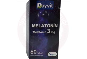 DAYVIT MELOTONIN ICEREN TAKVIYE EDICI GIDA TABLET  60 tablet