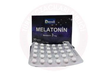 DAYVIT MELOTONIN ICEREN TAKVIYE EDICI GIDA TABLET  30 tablet