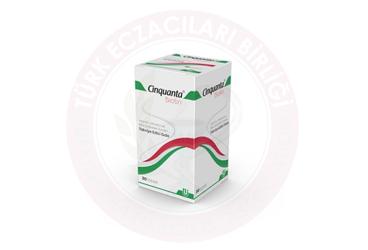 CINQUANTA BIOTIN VITAMIN, MINERAL VE BITKI EKSTRELERI ICEREN TAKVIYE EDICI GIDA TABLET  30 tablet