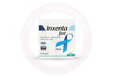 INXENTAFERT MEN LEPIDYUM VE L-ARJININ ICEREN TAKVIYE EDICI GIDA  60 kapsül
