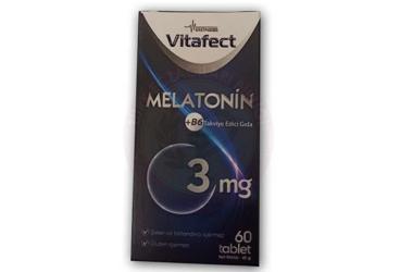 VITAFECT MELATONIN, B6 ICEREN TAKVIYE EDICI GIDA  60 tablet