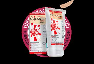 SOLANTE ACNES TINTED SPF50+ LOSYON  150 ml tüp