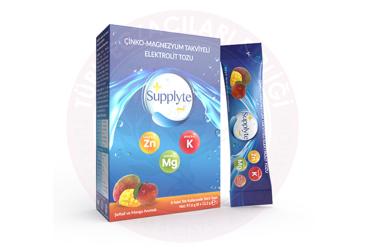 SUPPLYTE ELEKTROLIT TOZU SEFTALI MANGO AROMALI  8x12 g saşe