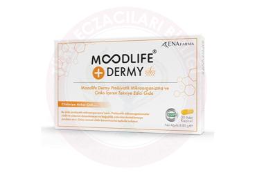MOODLIFE DERMY PROBIYOTIK VE CINKO ICEREN TAKVIYE EDICI GIDA KAPSUL  30 kapsül