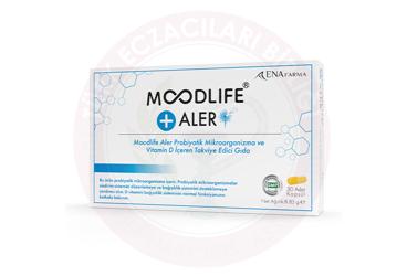 MOODLIFE ALER PROBIYOTIK VE VITAMIN D ICEREN TAKVIYE EDICI GIDA KAPSUL  30 kapsül