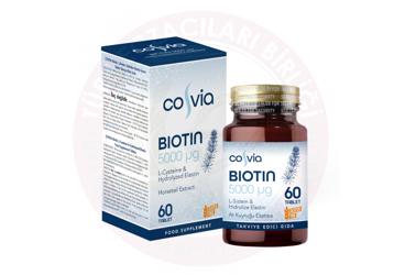 COSVIA BIOTIN TABLET 5000 mcg 60 tablet