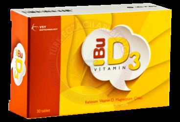 BU-D3 VITAMIN TABLET  30 tablet