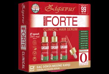 ZIGAVUS ULTRA FORTE CLINICAL SAC SERUMU  3x15 ml şişe