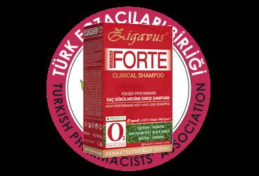 ZIGAVUS FORTE CLINICAL YAGLI SACLAR ICIN SAMPUAN  300 ml şişe