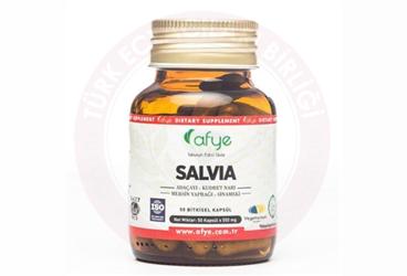 AFYE SALVIA TAKVIYE EDICI GIDA KAPSUL  50 kapsül