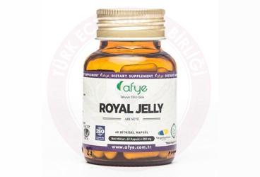AFYE ROYAL JELLY ARI SUTU ICEREN TAKVIYE EDICI GIDA BITKISEL KAPSUL  60 kapsül