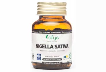 AFYE NIGELLA SATIVA COREKOTU ICEREN TAKVIYE EDICI GIDA BITKISEL KAPSUL  60 kapsül