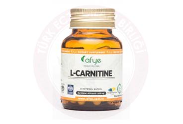 AFYE L-CARNITINE TAKVIYE EDICI GIDA BITKISEL KAPSUL  60 kapsül