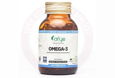 AFYE OMEGA 3 TAKVIYE EDICI GIDA KAPSUL  120 kapsül