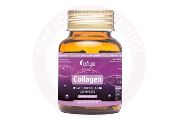 AFYE COLLAGEN HYALURONIC ACID COMPLEX TAKVIYE EDICI GIDA KAPSUL  60 kapsül