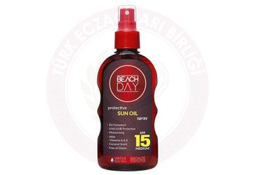 BEACH DAY GUNES YAGI SPF15 SPREY  150 ml şişe